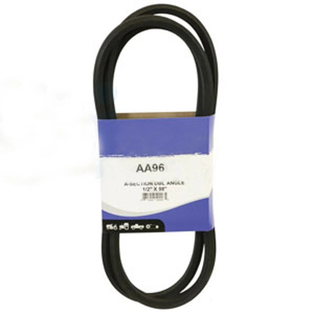 Interchangeable Double V-Belt 1/2" X 98" for Deutz, Allis, Hustler (Fits All)