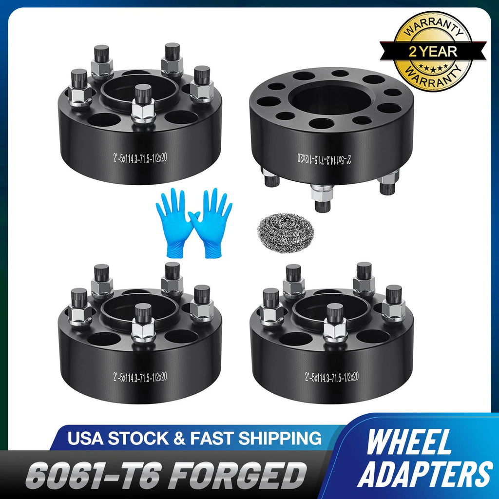 Set of 4 Hub Centric Wheel Spacers for Jeep Comanche (1986–1992)