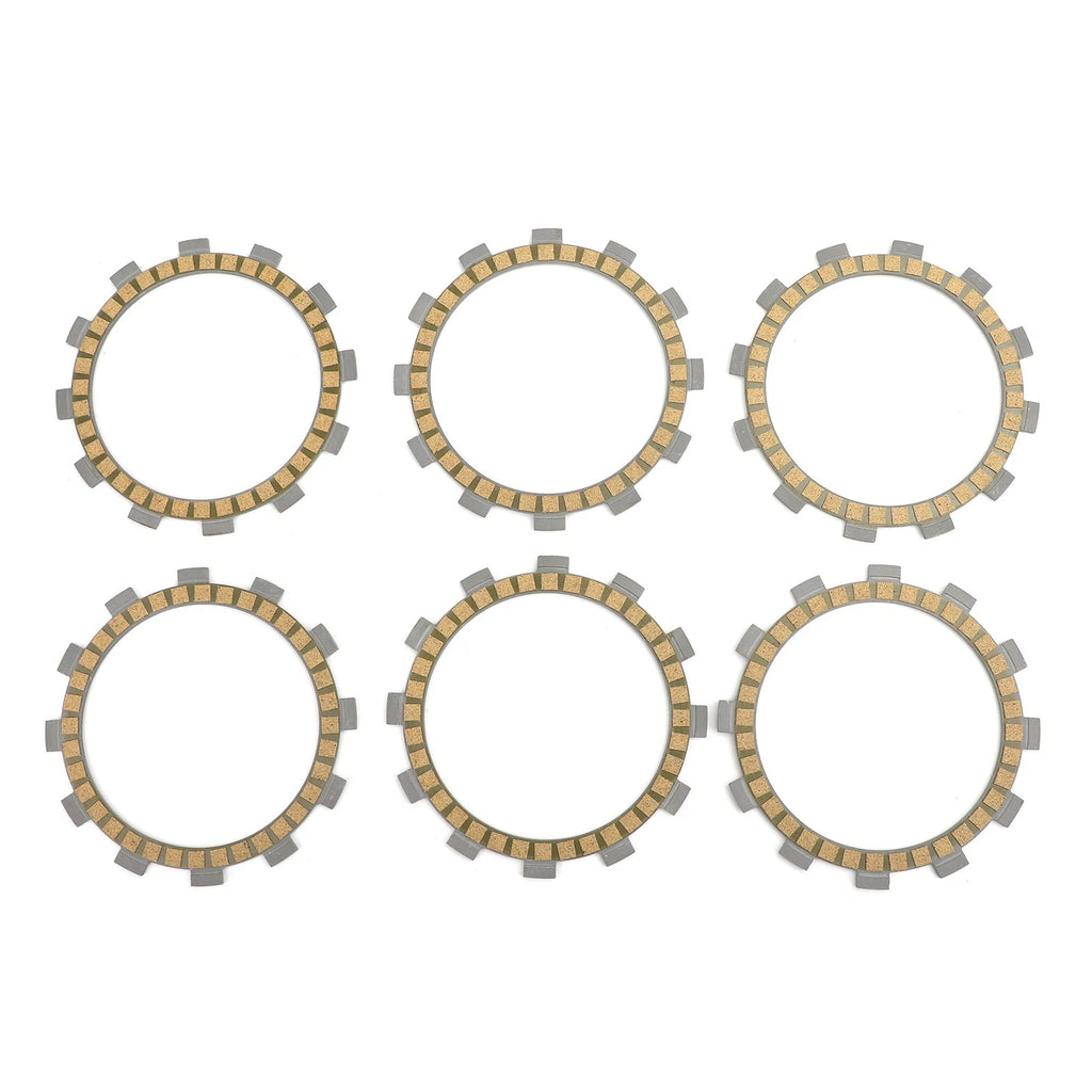 Clutch Friction Plate Kit for Yamaha YFM250R/RX TT250R/RL TTR250 RH/RL XT250 (2004–2023)