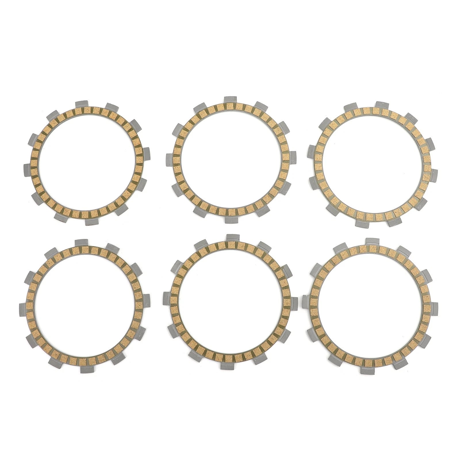 Clutch Friction Plate Kit for Yamaha YFM250R/RX TT250R/RL TTR250 RH/RL XT250 (2004–2023)