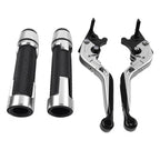 Folding Extendable Brake Clutch Levers & Handlebar Grips for Suzuki TL1000R (1998-2003)