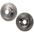 Rear Brake Disc Rotors for Mitsubishi Outlander Sport PHEV Eclipse Cross
