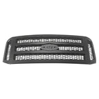 Replacement Gray Matte Plastic Front Grille w/Honeycomb Style