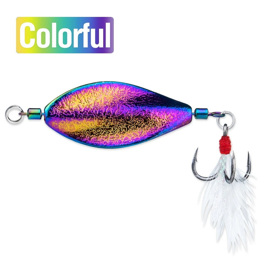 Fishing Lure Rotating Lifelike Swimming Action Hyperbolic Hollow Shape