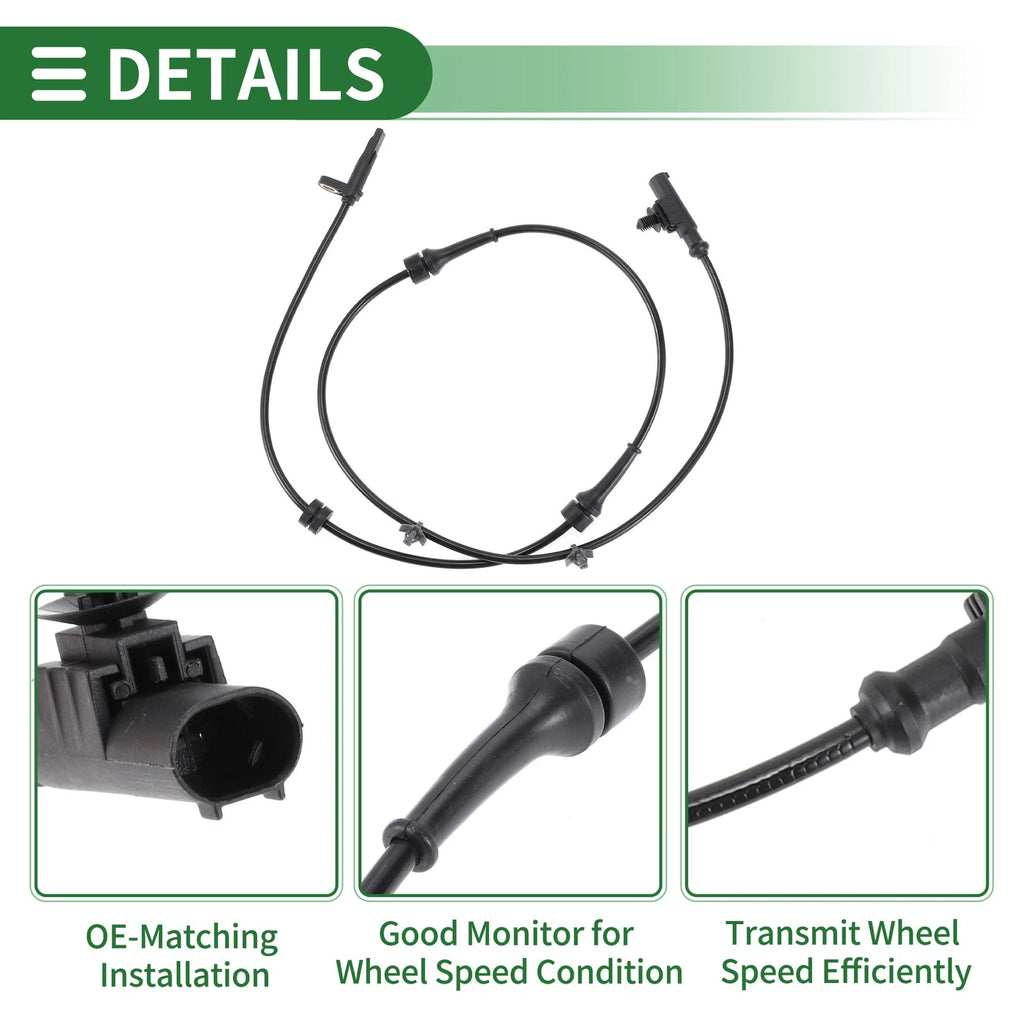 ABS Wheel Speed Sensor No. 47910EL00A for Nissan Tiida (2004–2012) Front