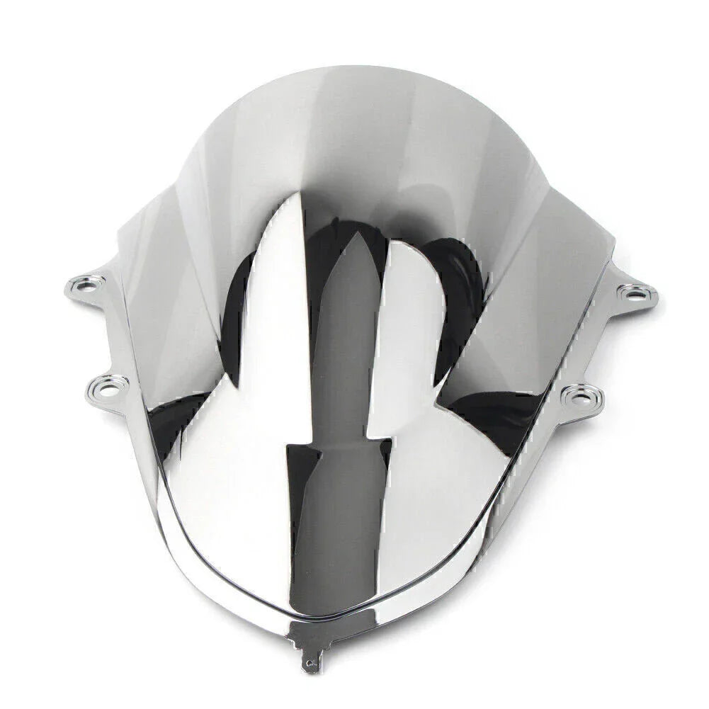 Silver ABS Motorcycle Windshield for Yamaha YZF R15 (2017-2019)