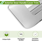 Exterior Door Handle Cover Trim for Chevy Silverado 1500 (2007–2013)