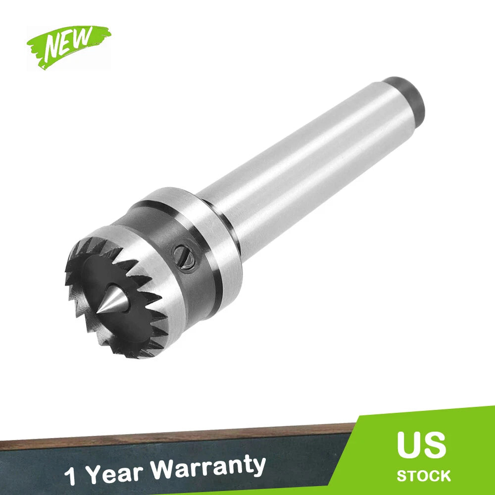 2 Mt 1-Inch Drive Center for Wood Lathe