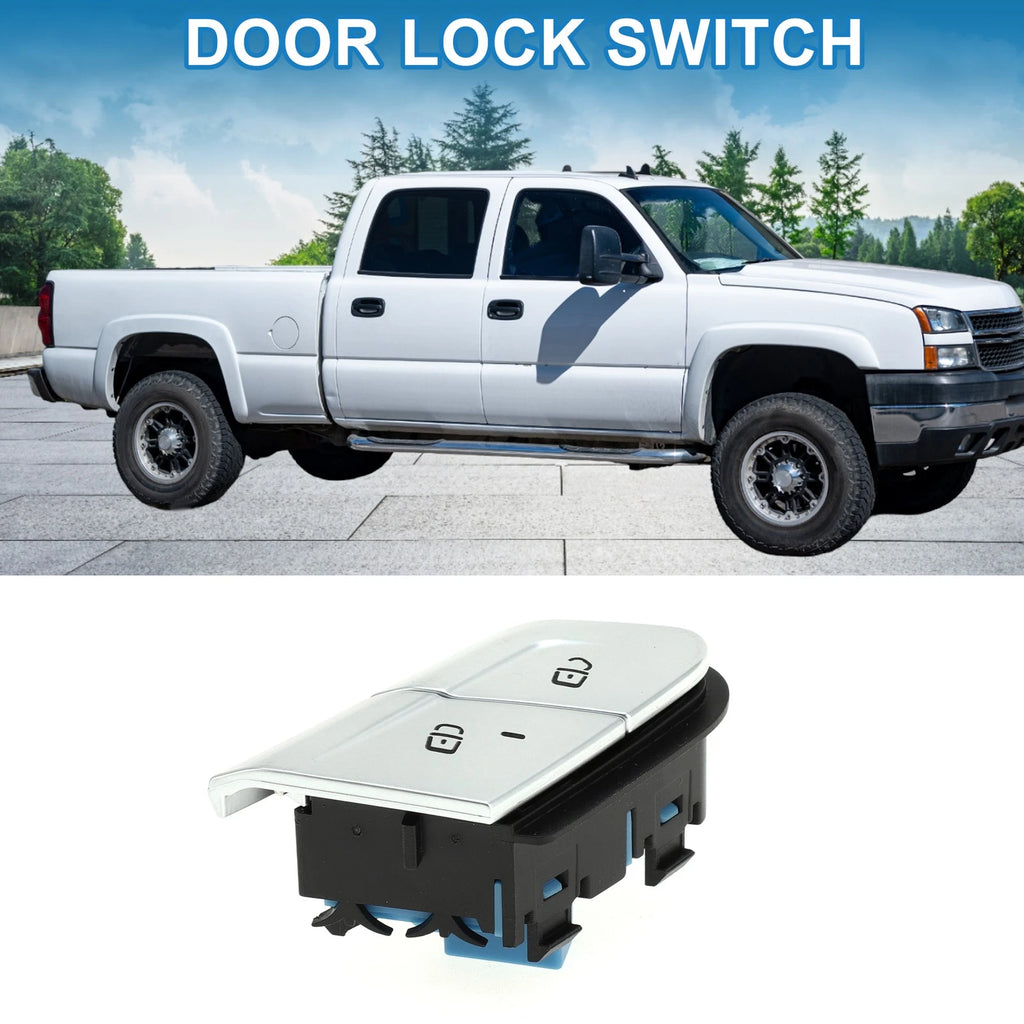 Door Lock Switch for Mercedes-Benz EQS (2022–2023) No.A2239052405 Plastic Black