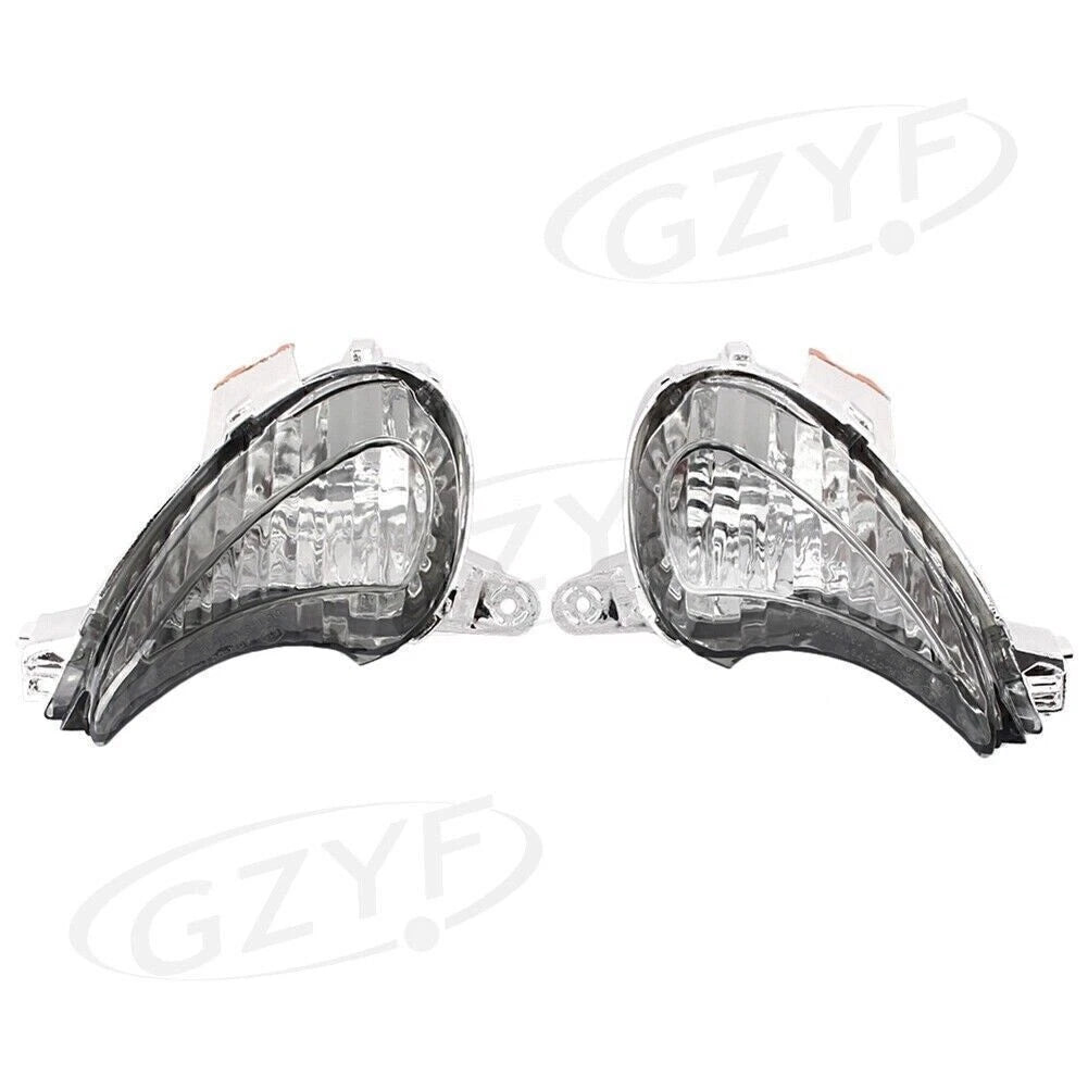 Front Turn Signal Smoke Lens Cover for Suzuki Hayabusa GSXR1300 (2008–2010) Pair