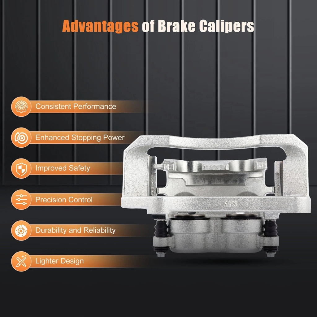 Brake Caliper with Bracket for Dodge Ram 2500 3500 (2003-2008)