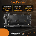 Engine Valve Cover Set for Nissan Pathfinder Infiniti QX4 (2002-2004)