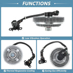 Cooling Fan Clutch for Dodge Ram 2500 3500 6.7L (2011-2013)