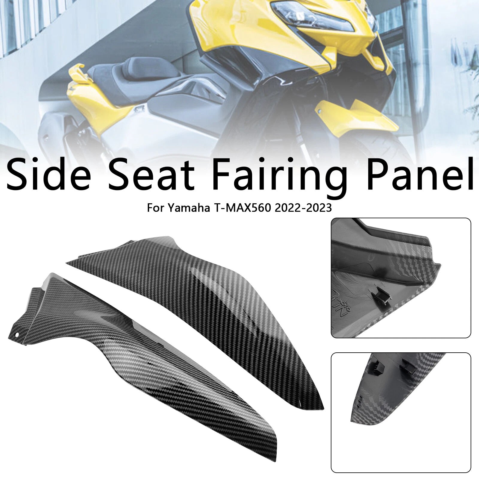 Rear Tail Side Seat Fairing Panel for Yamaha T-MAX 560 (2022–2023)