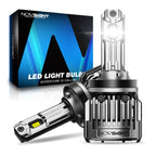 H11 H8 LED Headlight Bulb Conversion Kit for Various Vehicles (6500K)