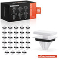 30Pcs Nylon Rocker Molding Clips for Ford 