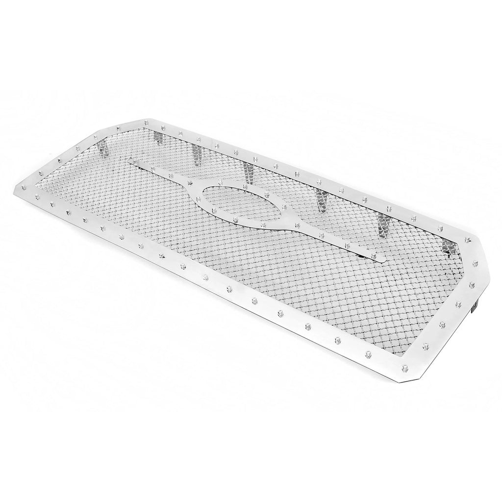 Stainless Chrome Mesh Grille Insert for Ford F-150 (2015–2017)