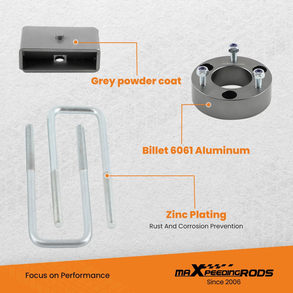 2.5" Lift Kit for Toyota Tundra 2WD 4WD (2000–2006)