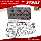 Cylinder Head with Valve & Gasket Kit for Kubota Tractor D850 D950 (–)