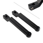 1 Pair of Glossy Black Heel & Toe Gear Shift Levers for Harley Softail (2018–2023)