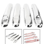 Chrome Door Handle Cover Molding Trim for Nissan Sunny Versa (2014–2016)
