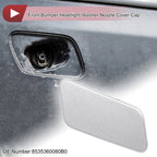 Front Right Washer Nozzle Cover Cap for Lexus LX570 (2016–2021) Silver Tone