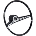 15" American Retro Steering Wheel with Horn Button Insert for 1962 Chevy Impala