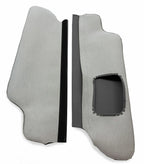 Sunvisors Cover Skin for Ford F150 (1997–1999) Gray PVC Leather
