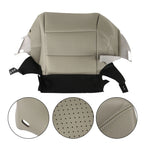 Leather Gray Driver Side Perforated Bottom Seat Cover for Honda Accord (2013–2017)