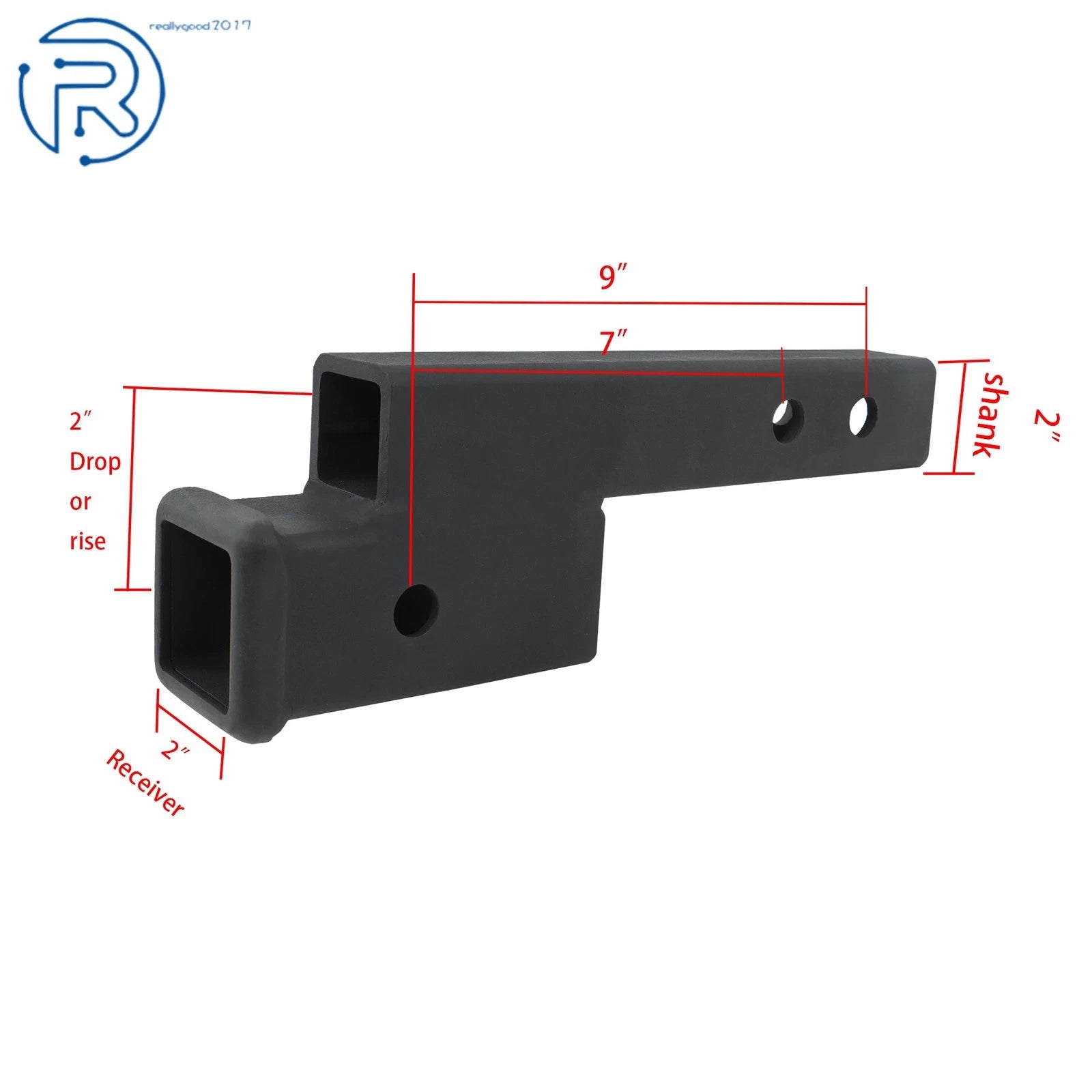 Trailer Hitch Extender for 7500lbs Capacity (7' to 9' Extension)