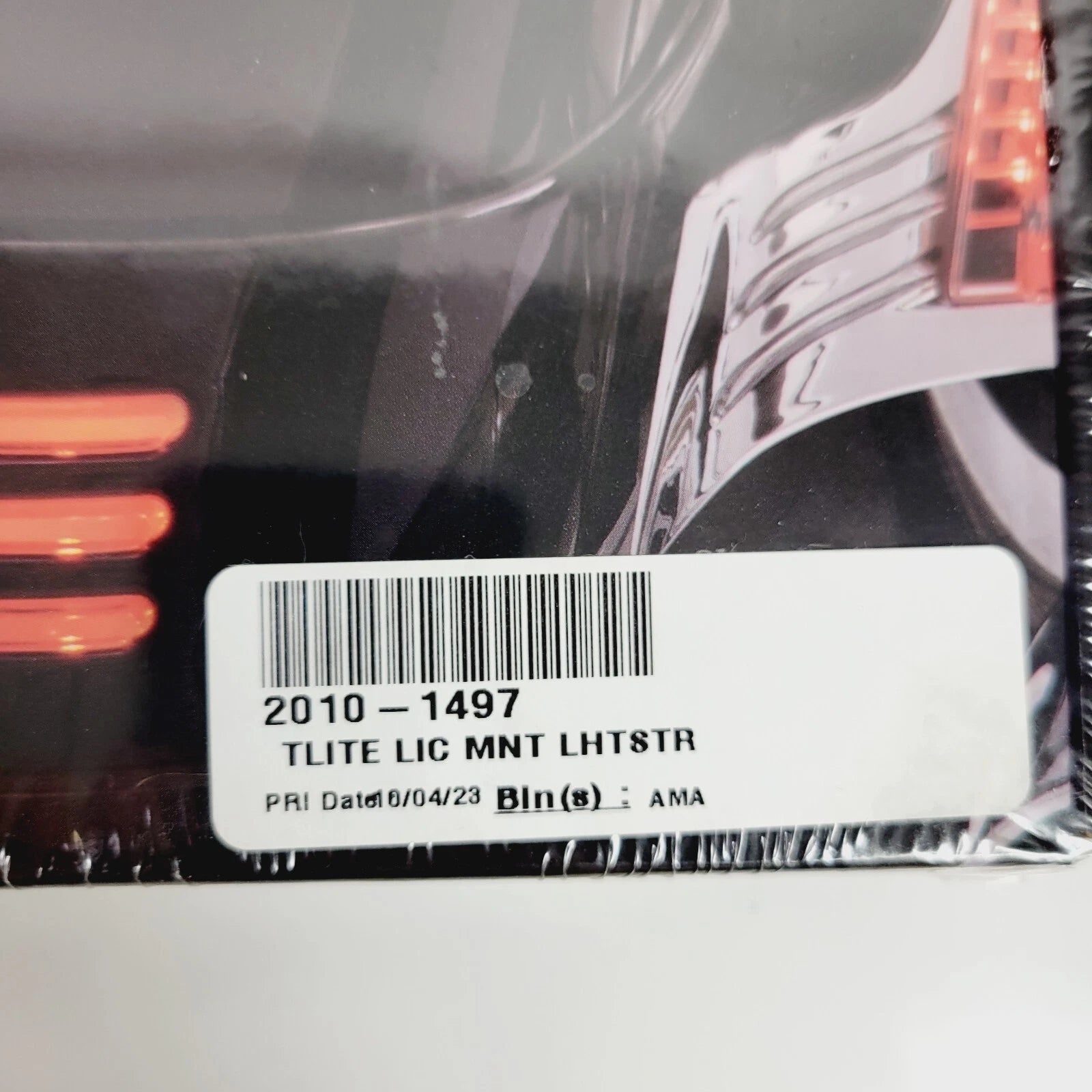 Ciro Taillight/License Plate Holder for Harley (Chrome, Smoke Lens) 40353