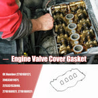 Set of 1 Engine Valve Cover Gasket 2710160121 for Mercedes C230 C200 E250 SLK200 (2000–2015)