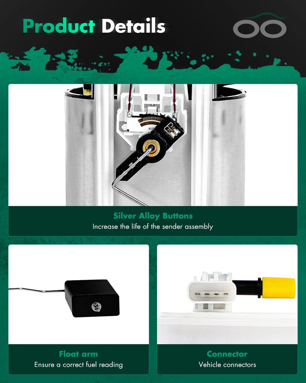 Fuel Pump Module Assembly for Jeep Grand Cherokee, Dodge Durango (2011–2015)