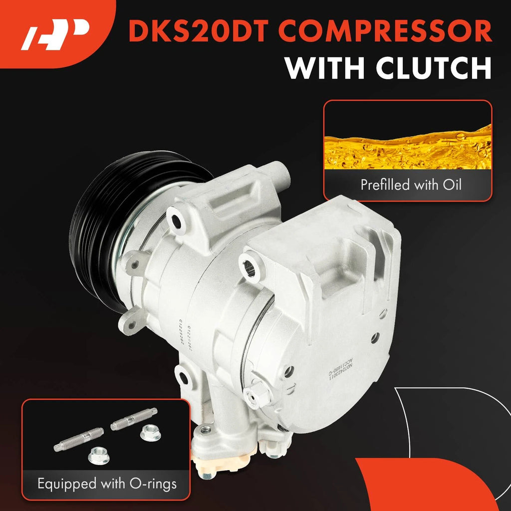 A/C Compressor with Clutch for Ford F-150 (2017)