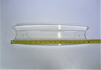 Polycarbonate Clear Step for Oval-Shaped Marine Ladders (16.5" x 4.5")