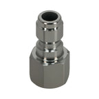 1/4" Quick Connect NPT Adapter for Pressure Washer for Stainless Steel (4pc)