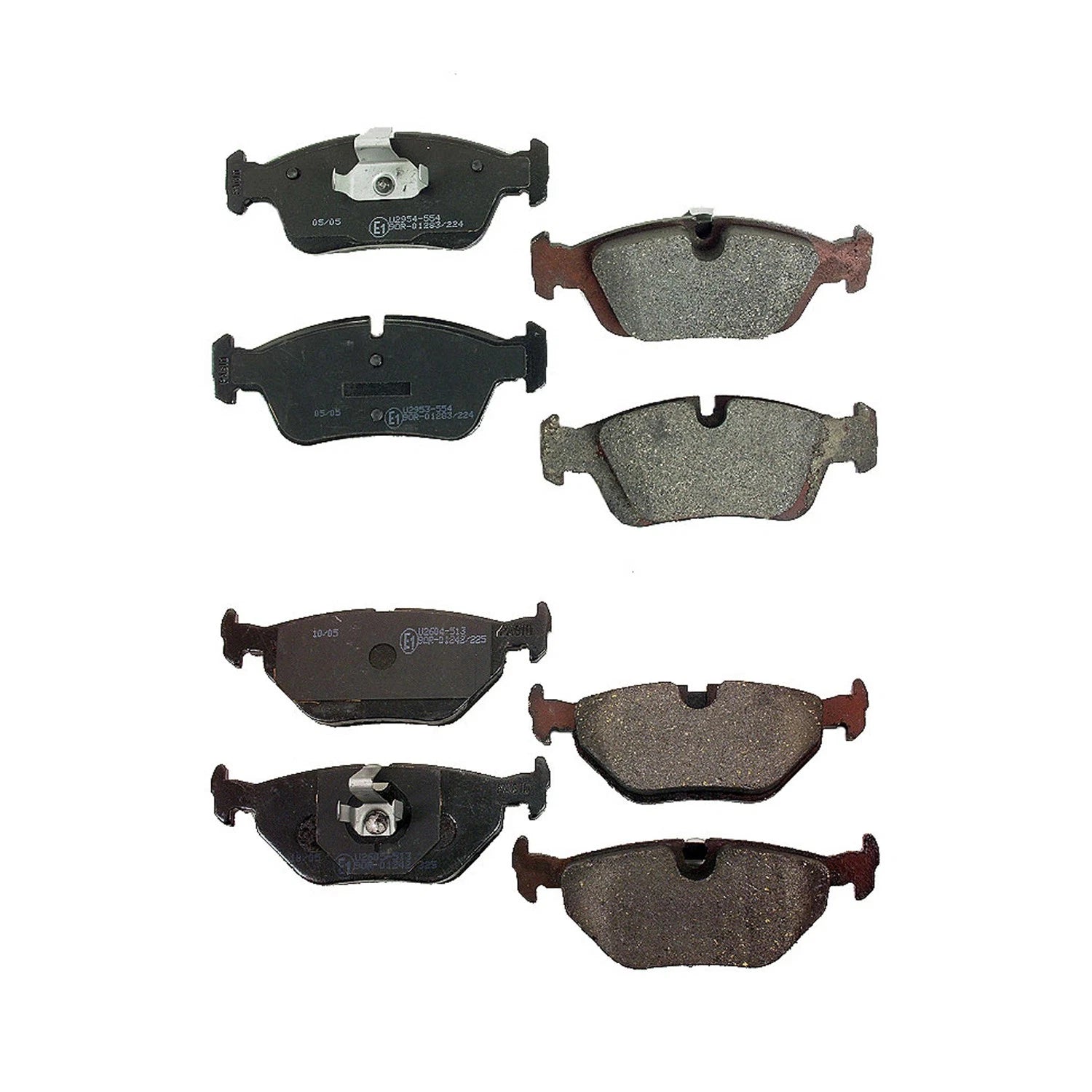 Disc Brake Pads Kit for BMW E46 323Ci 323i 323is 325Ci (2000–2006)