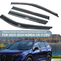 Chrome Window Visor Rain Guard for Honda CR-V (2023–2024)