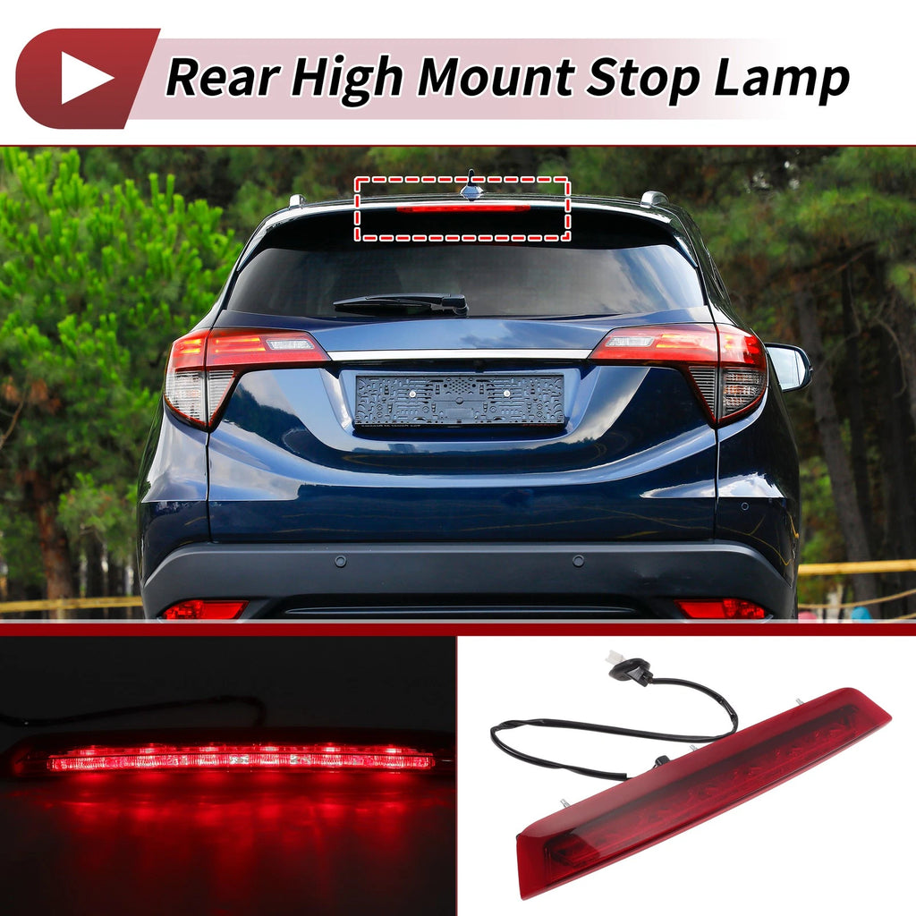 Red LED Third Brake Light for Honda HR-V Vezel (2014–2022) No. 34270T7AH01