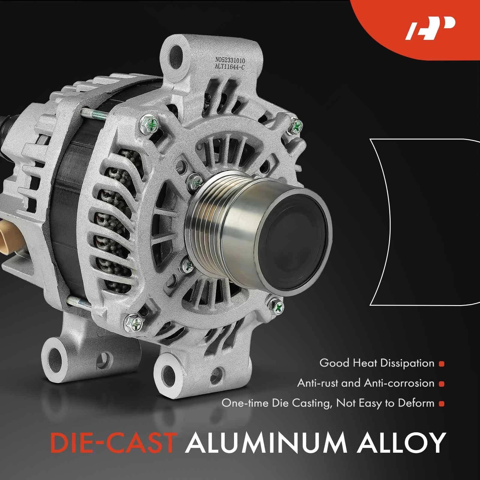 Alternator for Chevrolet Caprice (2011–2017) 3.6L 170A 6-Groove