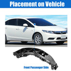 Right Side Front Bumper Mounting Support Bracket for Honda Civic (2006–2011)