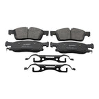 DuraGo Front Rotors & Bosch QuietCast Brake Pads Kit for Durango (2011–2023)