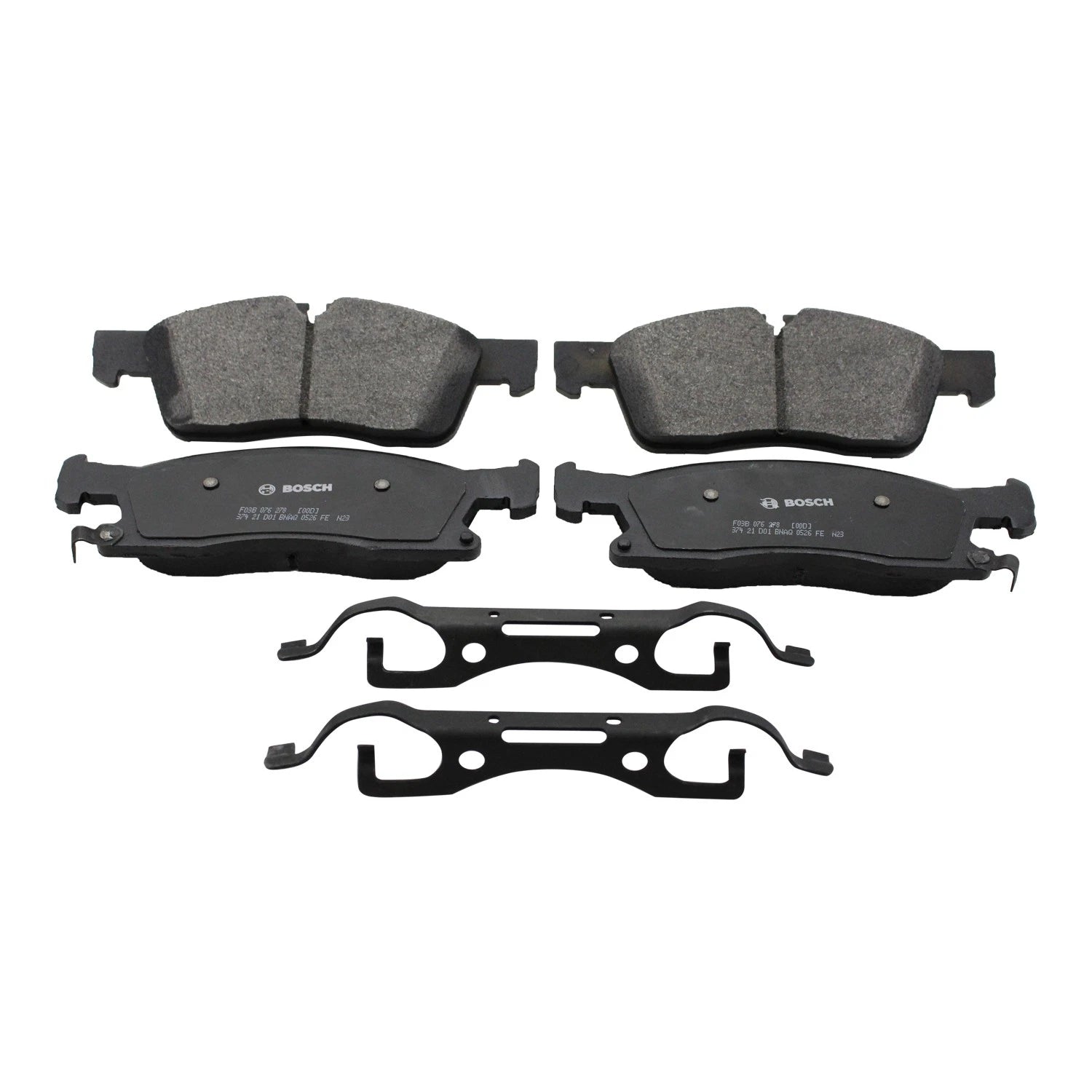 DuraGo Front Rotors & Bosch QuietCast Brake Pads Kit for Durango (2011–2023)