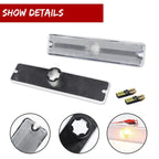 Fender Side Marker Lights for Jeep Wrangler YJ (1987–1995) - Clear LED
