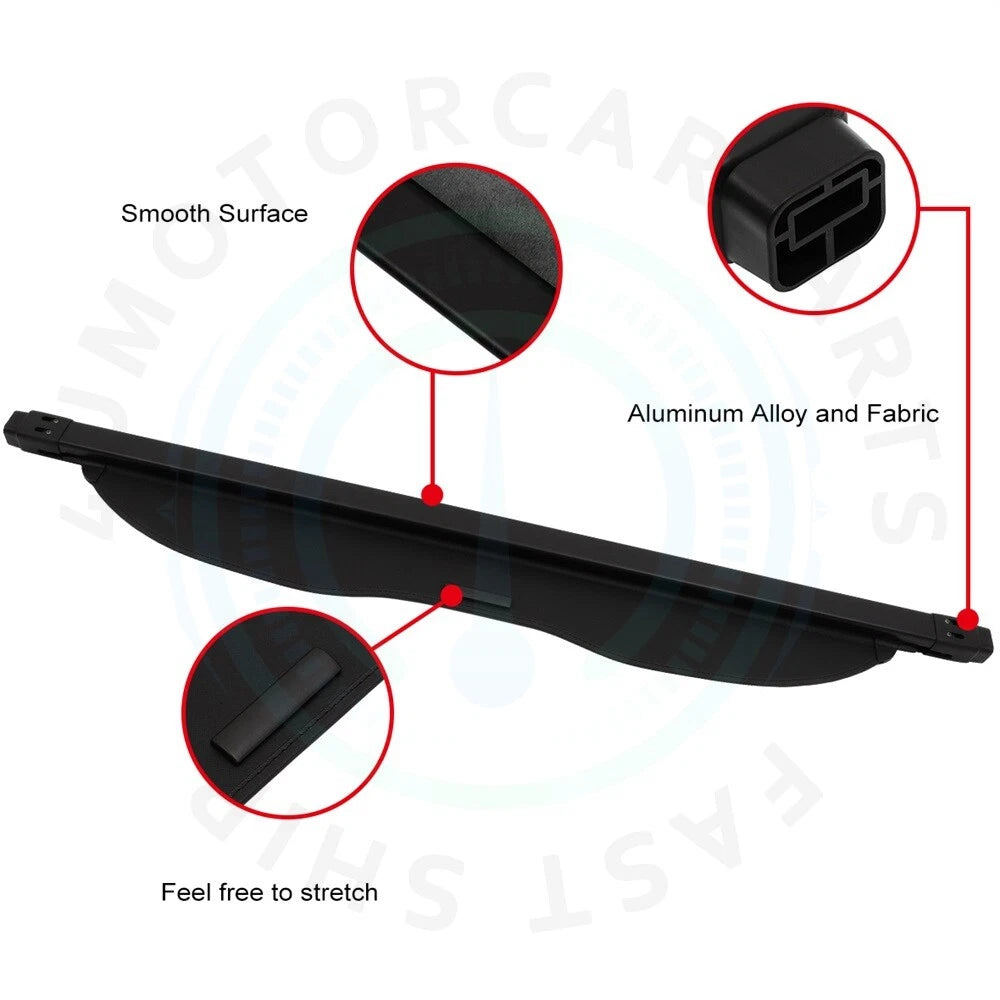 Tonneau Security Cargo Cover for Subaru Outback (2010–2014)