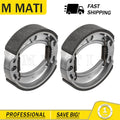 2 Front Brake Shoes for Yamaha Tri Moto 175 225 (YT175 YTM225D)