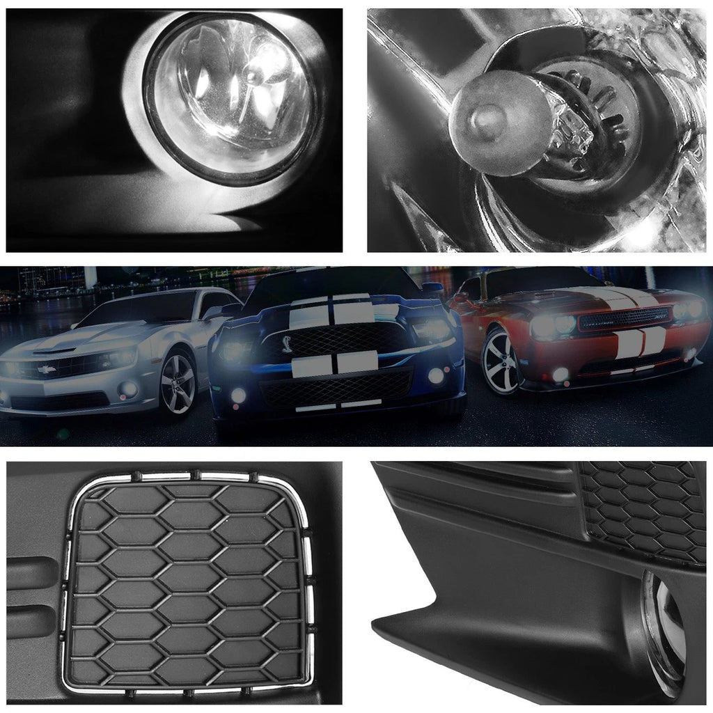 Fog Light Set for Subaru WRX (2018–2019) - Clear Lens, Bezel, Wiring, Switch