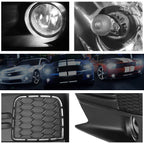 Fog Light Set for Subaru WRX (2018–2019) - Clear Lens, Bezel, Wiring, Switch