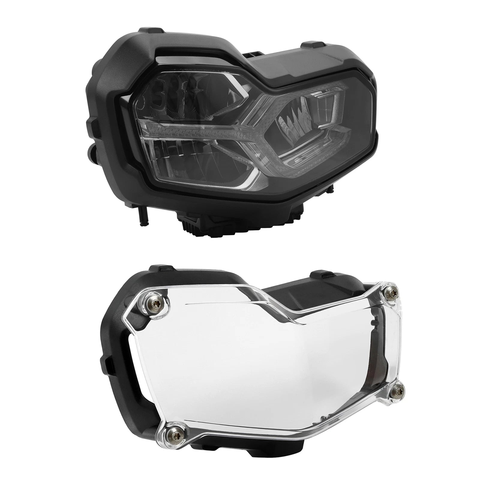 Headlight Assembly & Protector Guard Cover for BMW F750GS F850GS (2018–2024)