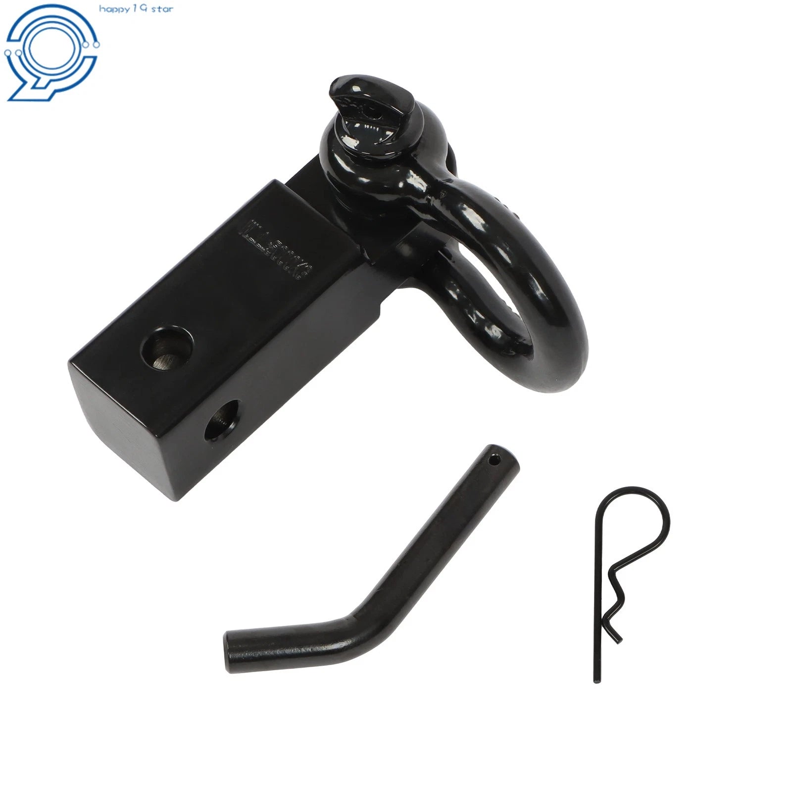 2" Receiver Tow Hook with 3/4" D-Ring Shackle for Universal Fit